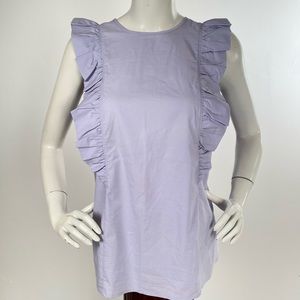 Michael Michael Kors Ruffle Details Top Sz M